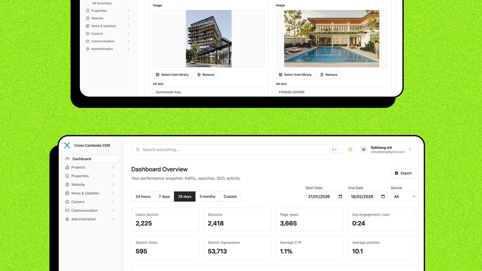 Real Estate CMS